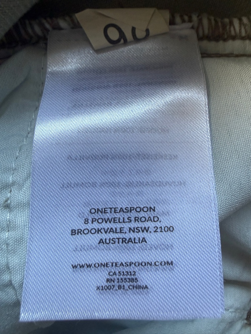One Teaspoon Frankies Super Khaki Distressed Denim Shorts 26 NWT Jorts - Picture 10 of 10